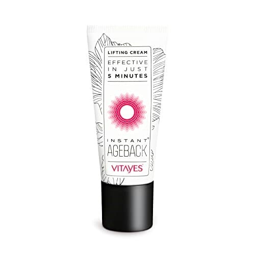 VITAYES Insant Ageback Anında Etkili Yüz Germe ve Sıkılaştırma Kremi - Göz Altı Torbaları ve Kırışıklıklarında Etkili Yüz Bakım Kremi - 15 ml - Seçenekler: 7ml, 15ml