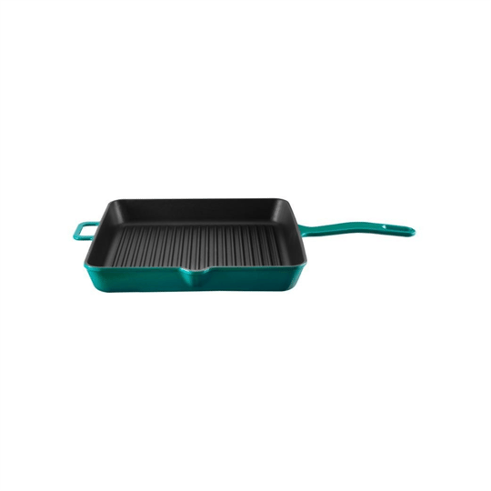 Voeux Kitchenware Profond Döküm Kare Izgara Tava