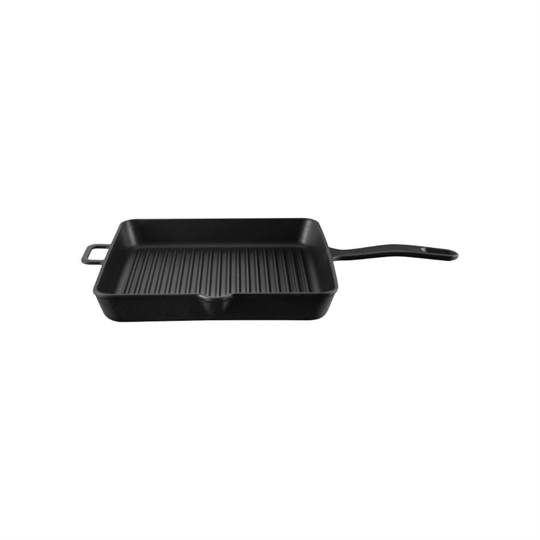 Voeux Kitchenware Profond Döküm Kare Izgara Tava