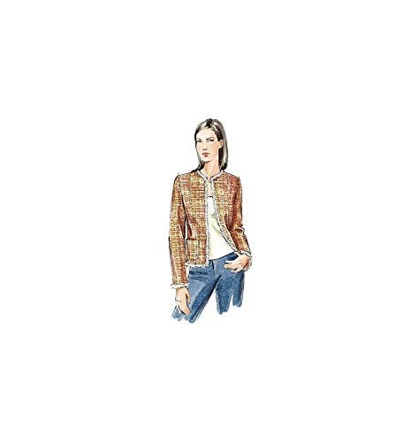 Vogue Patterns Kesim deseni, yün, çok renkli, beden D (12-14-16)