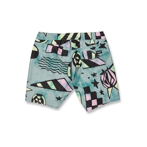 Volcom Chlorine Killer Stoney 43,18 cm Bagaj Şortu Mayo erkekler