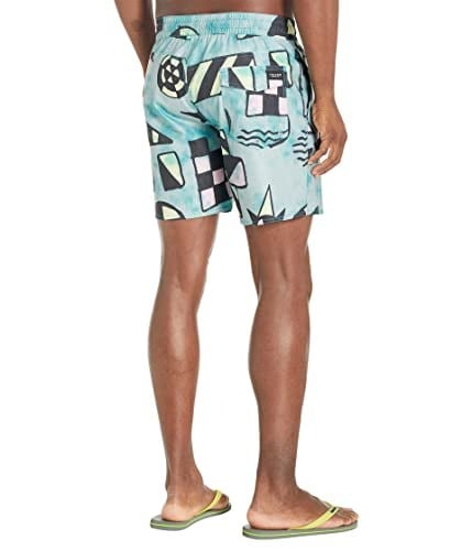 Volcom Chlorine Killer Stoney 43,18 cm Bagaj Şortu Mayo erkekler