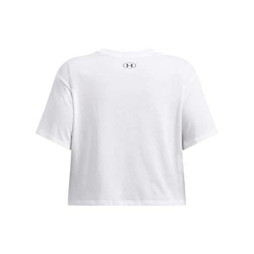 W Boxy Crop Kadın Siyah Günlük Stil T-Shirt 1386845-001