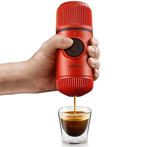 WACACO Nanopresso koruyucu kılıf dahil kırmızı