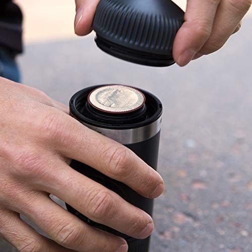 Wacaco Nanopresso NS adaptörü, Nanopresso taşınabilir espresso makinesi için aksesuar, NS kapsülleri ile uyumlu, seyahat, kamp veya ofis için mükemmel (mini pressoya uymaz)