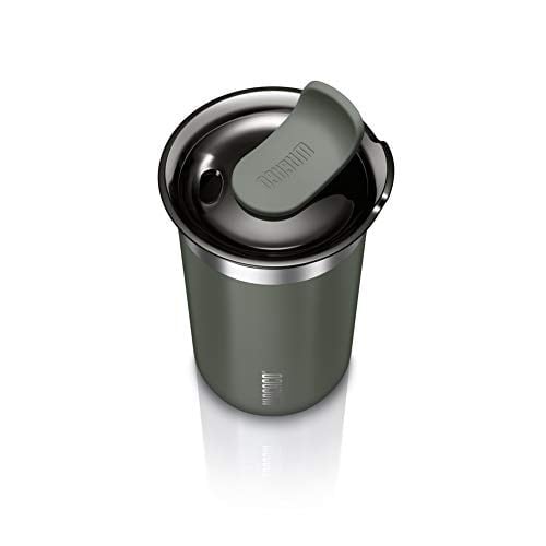 WACACO Octaroma Vakum İzoleli Kahve Kupa (Gri, 10 fl oz (300ml))