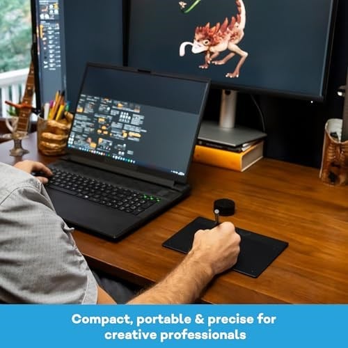 Wacom Intuos Pro S - PTK470K0B - Yenilikçi grafik tableti, Wacom Pro Pen 3 dahil, video düzenleme