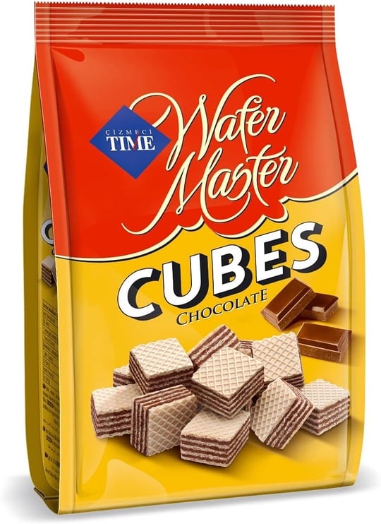 Wafer Master Cubes Çikolatalı 200G Poşet