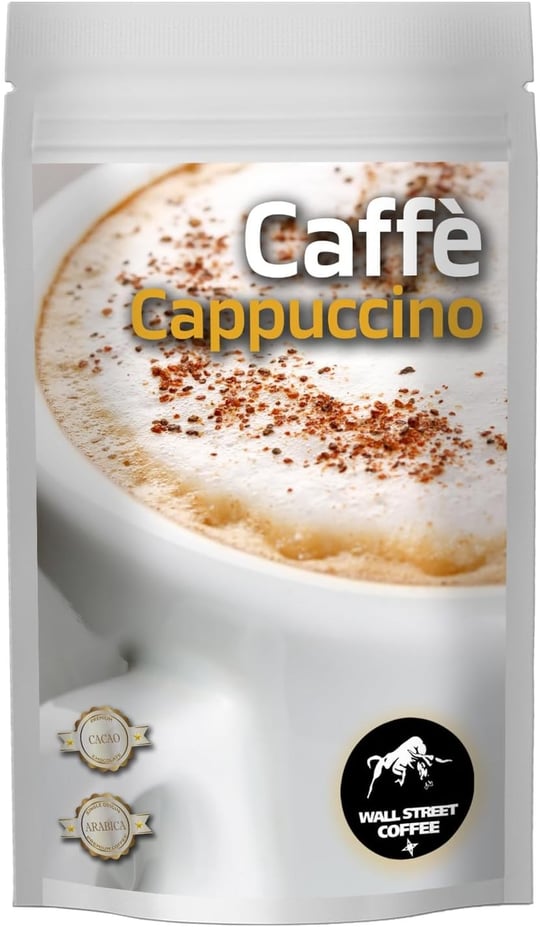 Wall Street Coffee Cappuccino Caffe 200 Gr