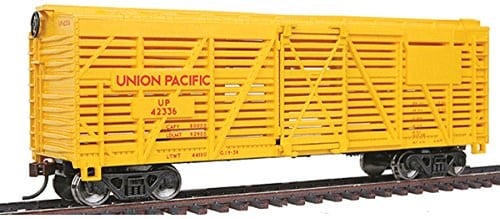 Walthers Trainline HO Ölçekli Model 40 Metal Tekerlekli Stok Araba Union Pacific