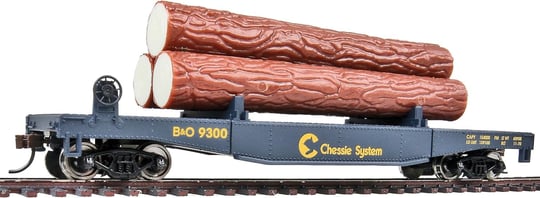 Walthers Trainline Walthers Trainline (R) Log Damperli Araba - Çalıştırmaya Hazır Chessie/Baltimore & Ohio #9300 (Mavi, Sarı), 931-1772 - Seçenekler: Chessie-Baltimore & Ohio 9300, Union Pacific 14972