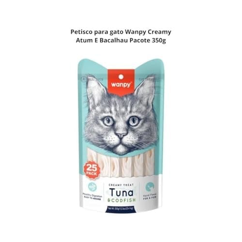 Wanpy Ton&Morina Balıklı Krema Kedi Ödülü 25x14 G