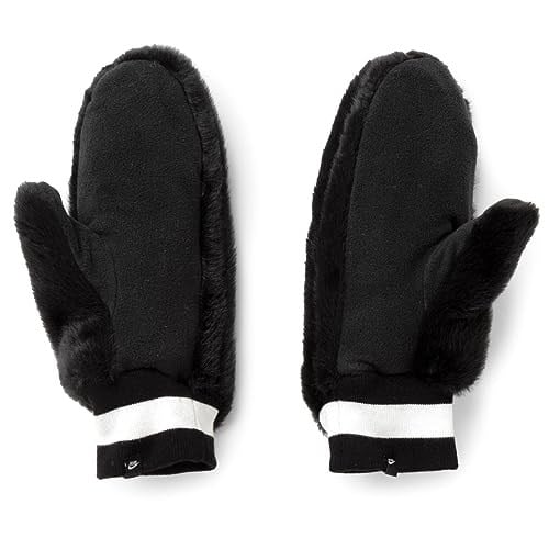 Warm Mittens Unisex Siyah Günlük Stil Eldiven N.100.2626.091.2S