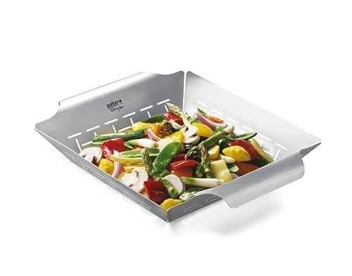 Weber Deluxe Izgara Sepeti, Paslanmaz Çelik, Kare