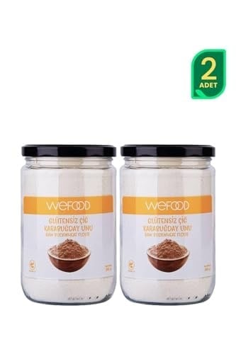 Wefood Glutensiz Çiğ Karabuğday Unu 350 gr 2li