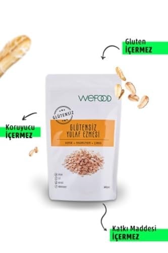Wefood Glütensiz Yulaf Ezmesi 300 Gr 2Li