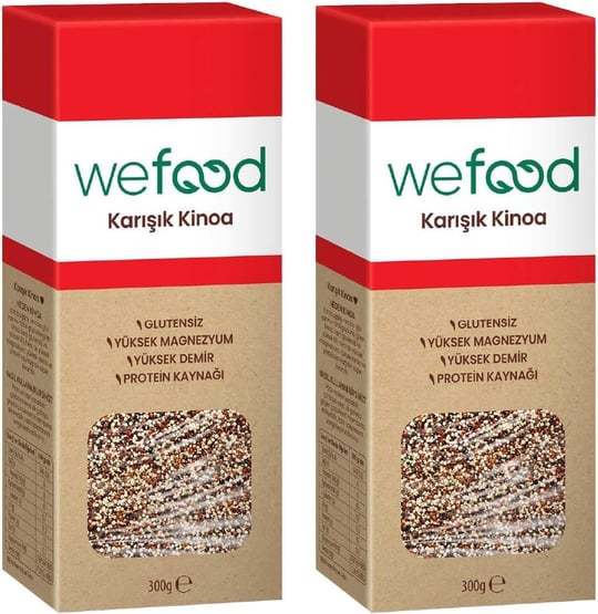 Wefood Karışık Kinoa 300 gr 8681749104222