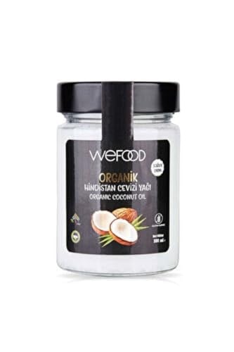 Wefood Organik Hindistan Cevizi Yağı 300 Ml (1 Adet)