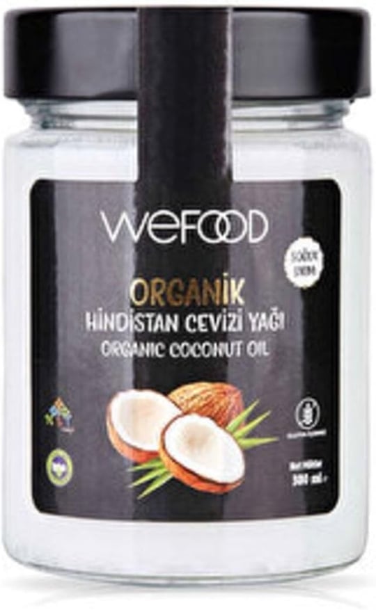 Wefood Organik Hindistan Cevizi Yağı 300 Ml (1 Adet)