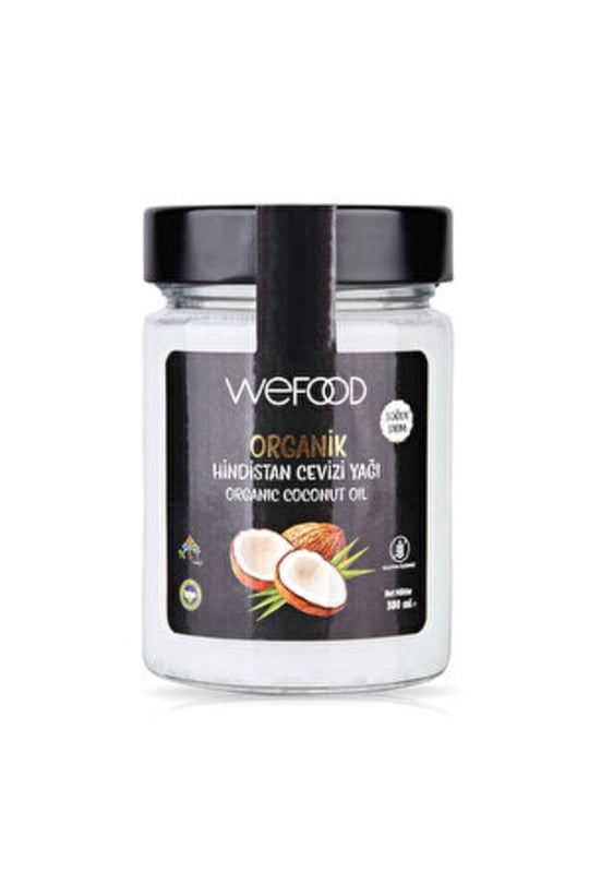 Wefood Organik Hindistan Cevizi Yağı 300 Ml (1 Adet)