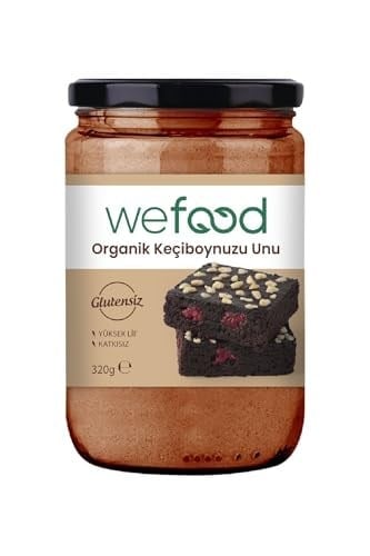 Wefood Organik Keçiboynuzu Unu 320 gr