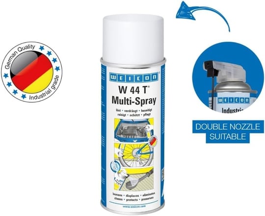 WEICON W 44 T Çoklu Sprey, 500 ml, Çok işlevli koruyucu temizleyici bakım yağı