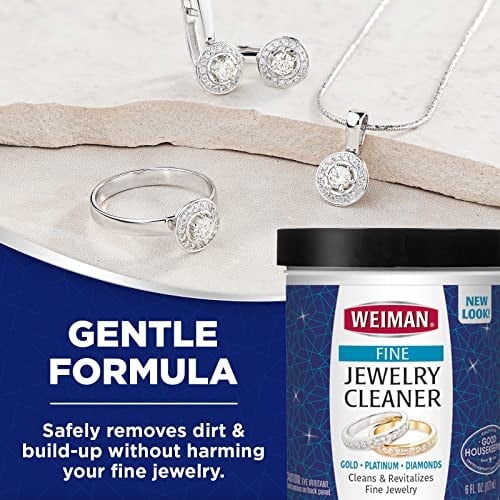 Weiman takı-temizleyici Liquid – geri yükleme parlak ve parlaklık ile öne çıkar altın, elmas, platin takı ve değerli taşlar, 7 fl. oz