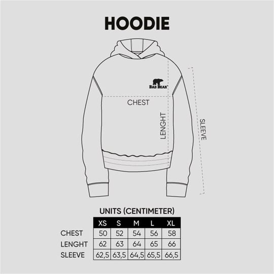 Welcome Hoodie Siyah Baskılı Kapüşonlu Kadın Sweatshirt S
