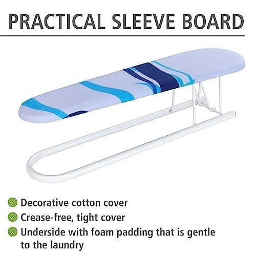 WENKO Sleeve Ütü Masası Dekoratif Kılıflı Sleeve Ütü Masası Beyaz