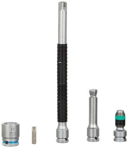 Wera 05004048001 8100 SB 8 Zyklop Metal Cırcır Seti, Değiştirme Kolu, 3/8 inç Tahrik, Metrik, 29 Parça