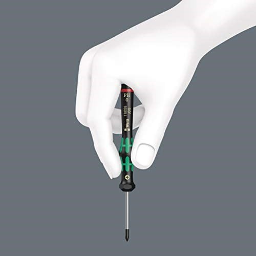 Wera 05118004001 2035 Elektronikçiler için Düz Tornavida, 0.30 x 1.8 x 60 mm - Seçenekler: 0.20 x 1.2 x 40 mm, 0.30 x 1.8 x 60 mm