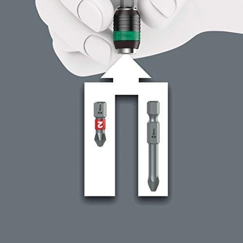 Wera Kraftform Kompakt 60, 17 Parça, Siyah, 05059295001