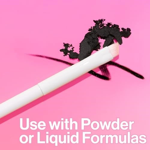 wet n wild Açılı fırça, Temel Makyaj Karıştırma Fırçası, Ultra İnce Hassasiyet, Ergonomik Sap