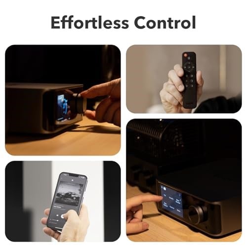 WiiM Ultra Müzik Flama ve Dijital Preamp | 3,5 inç Dokunmatik Ekran, Chromecast ve Alexa ile Uyumlu, Stream Spotify, Amazon Müzik, Gelgit ve Daha Fazlası | HDMI ARC, Fono Girişi ve Kulaklık Çıkışı |