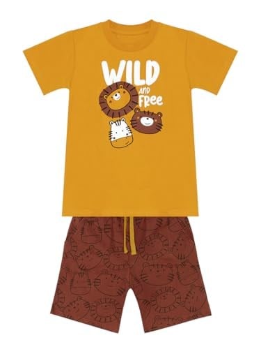 Wild Erkek Çocuk T-shirt Şort Takım