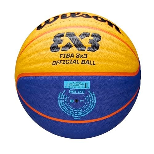 Wilson Üniseks Yetişkin FIBA 3X3 Mini RUBBER BASKETALL