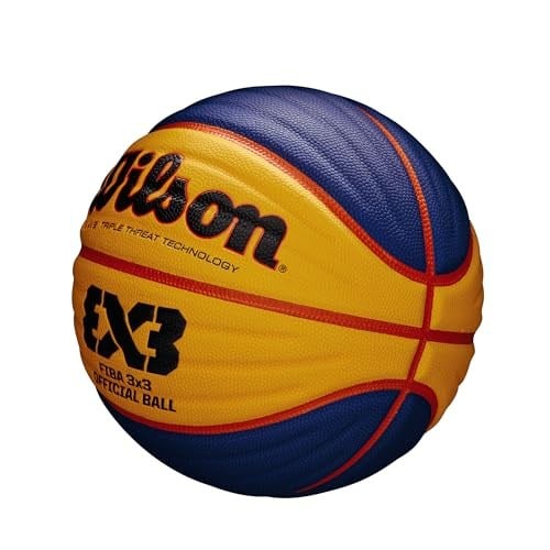 Wilson Üniseks Yetişkin FIBA 3X3 Mini RUBBER BASKETALL