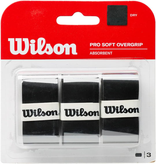 Wilson Üniseks – Yetişkin Overgrip Soft 3lü Sap Bandı