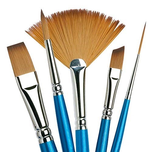 Winsor & Newton 5302006 Cotman Aquarell sentetik kıllı fırça - 222 serisi - tasarım fırçası, mükemmel sıçrama kuvveti ve no - Seçenekler: Nr. 0 - 1,2 mm - Designerspinsel, Nr. 1 - 1,5 mm, Nr. 2 - 1...