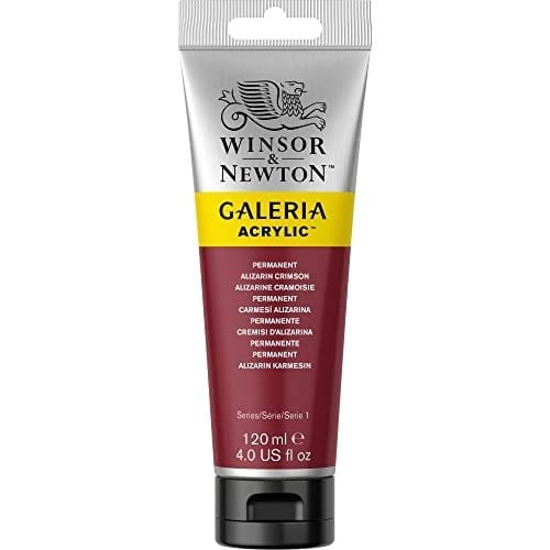 Winsor & Newton Galeria Akrilik Boya, 120ml, Permanent Alizarin Crimson 466