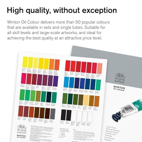 Winsor & Newton Winsor&Newton Winton Yağlı Boya, 200ml, Titanium White 644 (40) - Seçenekler: 1.5oz Tüp, Winton yağlı boya - 37 ml tüp...