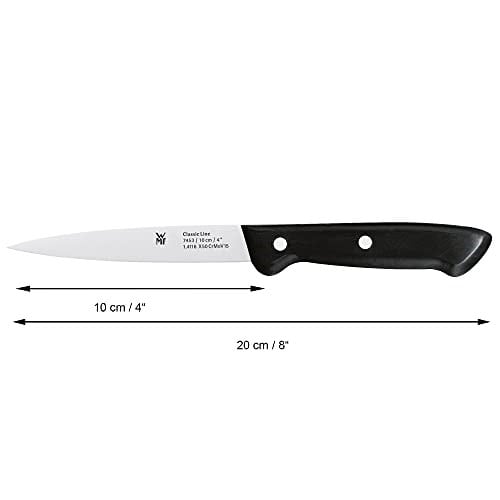 WMF Classic Line Soyma Bıçağı, 20 cm, 10 cm Bıçak Ağzı, Sebze ve Meyve Bıçağı, Özel Bıçak Çeliği, Ergonomik Plastik Sap - Seçenekler: doğrama bıçağı, Ekmek Bıçağı, Sebze Bıçağı, Sebze bıçağı...