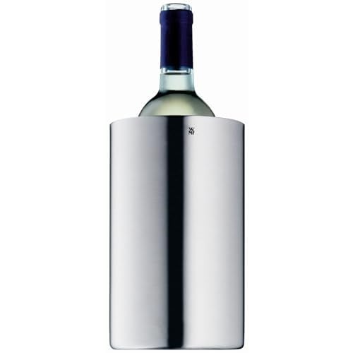 WMF Clever&More Çift Cidarlı Şarap ve Şampanya Soğutucusu, 19,5 cm, Paslanmaz Çelik, Mat, Şişe Soğutucu ve Buz Kovası