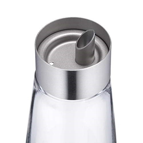 WMF De Luxe Yağ ve Sirke Şişesi, 500 ml, Yağ ve Sirke Dökme Şişesi, Cam Gövde, Cromargan® Yüksek Kaliteli Parlak Paslanmaz Çelik, Bulaşık Makinesinde Yıkanabilir