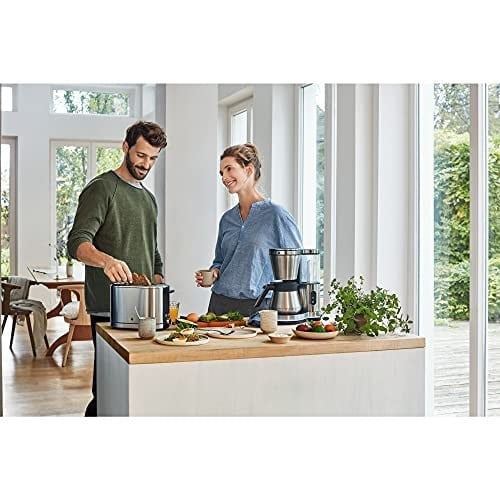 WMF Lono İki Bölmeli 7 Isı Ayarlı Çelik Ekmek Kızartma Makinesi