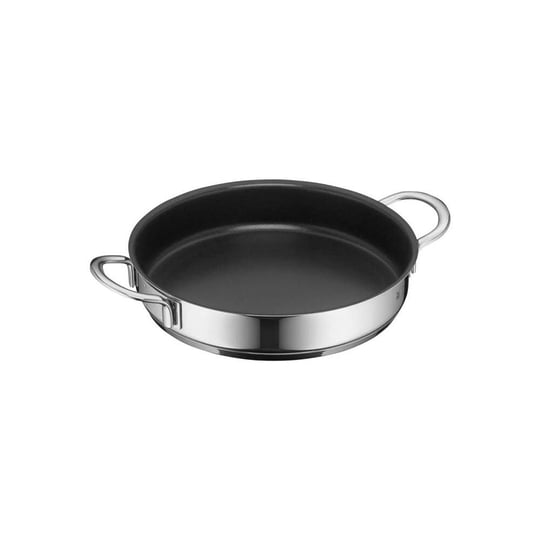 WMF Mini 18 cm Sığ Tencere, Yapışmaz Kaplamalı, Cromargan® Yüksek Kaliteli Parlak Paslanmaz Çelik, İndüksiyon Uyumlu, Üst Üste Saklanabilir, Küçük Porsiyonlar İçin