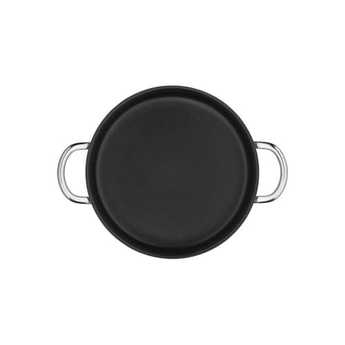 WMF Mini 18 cm Sığ Tencere, Yapışmaz Kaplamalı, Cromargan® Yüksek Kaliteli Parlak Paslanmaz Çelik, İndüksiyon Uyumlu, Üst Üste Saklanabilir, Küçük Porsiyonlar İçin
