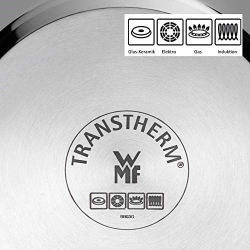 WMF Mini Derin Tencere, 12 cm, 0,7 L, Metal Kapaklı, İndüksiyon Uyumlu, Cromargan® Yüksek Kaliteli Parlak Paslanmaz Çelik,  - Seçenekler: Düşük Güveç, Et tenceresi, Güveç Tabağı, Kızartma Tenceresi...