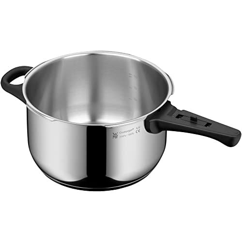 WMF Perfect One Pot 4,5 L Düdüklü Tencere, İndüksiyon Uyumlu, Cromargan® Yüksek Kaliteli Paslanmaz Çelik, 2 Pişirme Kademesi, Büyük Pişirme Göstergesi, - Seçenekler: 4.5 Liters, 9.5 Liters, 6.5 Liters
