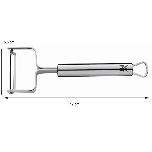 WMF Profi Plus Sebze Soyacağı, 17 cm, Paslanmaz Çelik, Patates ve Kuşkonmaz Soyacağı, Cromargan® Yüksek Kaliteli Yarı Mat Paslanmaz Çelik, Bulaşık Makinesinde Yıkanabilir
